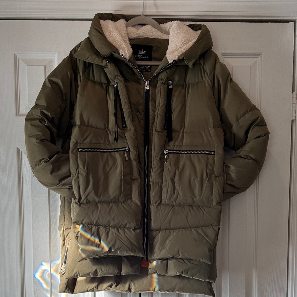 Orolay Hooded Puffer Coat